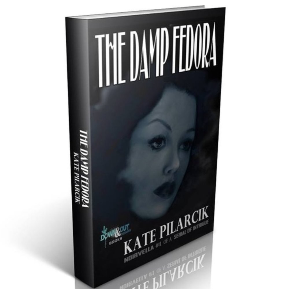 AUTHOR SIGNED ✒THE DAMP FEDORA Noirvella, 1940's